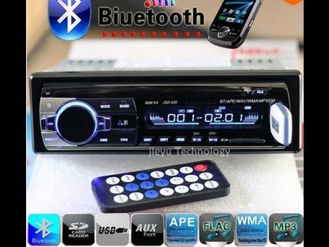 60Wx4 Pioneer JSD-520 MP3 с Bluetooth для телефона