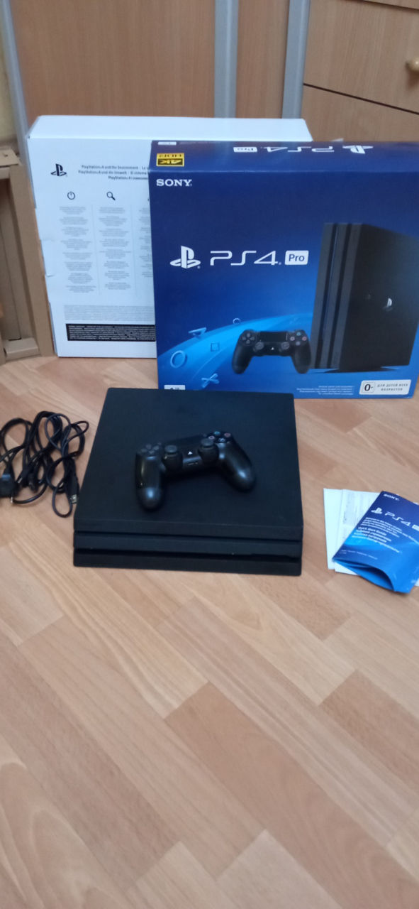 Приставка Sony PlayStation 4 Pro1tb/1TB SSD Ps5 диски подписки аксессуары подписки Ps Plus EA Play foto 4