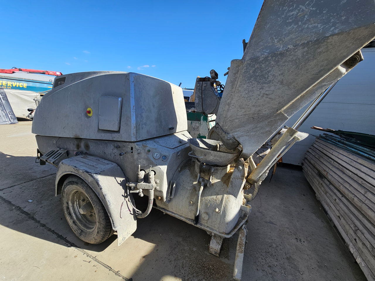 Vând pompă electrică pentru șapă ludger glaap & fritze brinkmann – ideală pentru construcții! фото 9