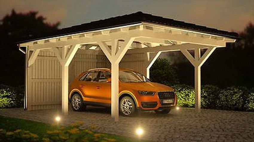 Навес над машиной Carport