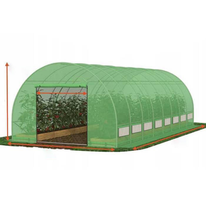 Усиленная Теплица 8x4x2.5м + Капельный полив, Бесплатная доставка по ...