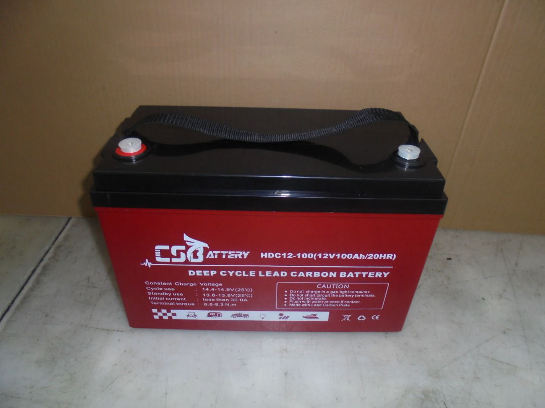 Батареи CS Battery Lead Carbon  50-200Ah foto 0