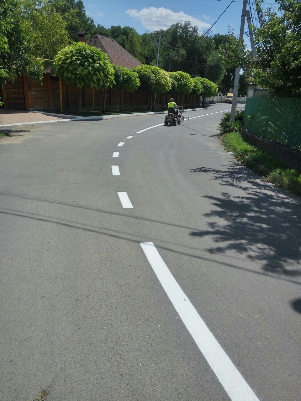 Servicii complexe de marcaj rutier. foto 9