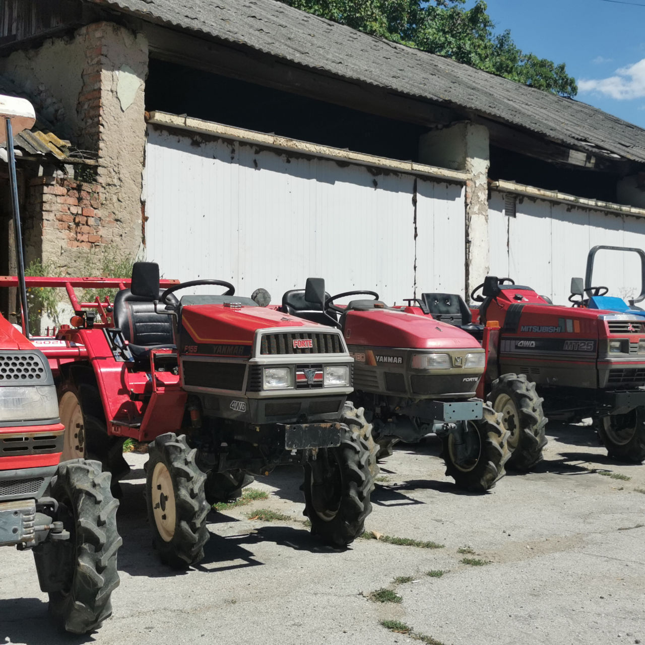 Tractoare japoneze - Yanmar AF24 +freza -Recent Importat foto 13