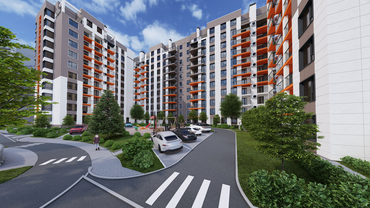 Apartament cu 2 camere, Durlești, Chișinău, Chișinău mun.
