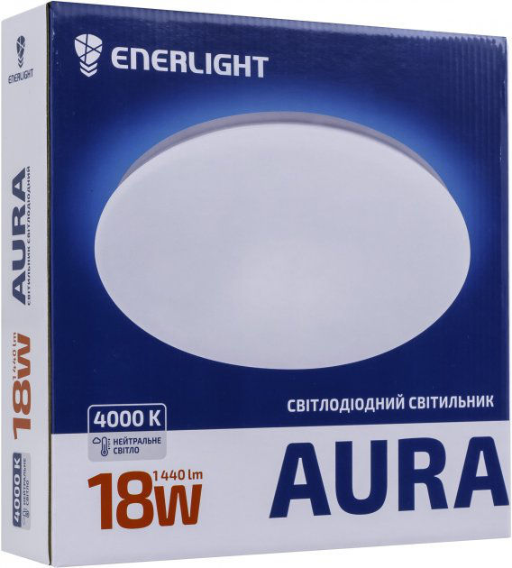 Светильник led Enerlight AURA 18Вт 4000К (AURA18SMD80N) foto 0