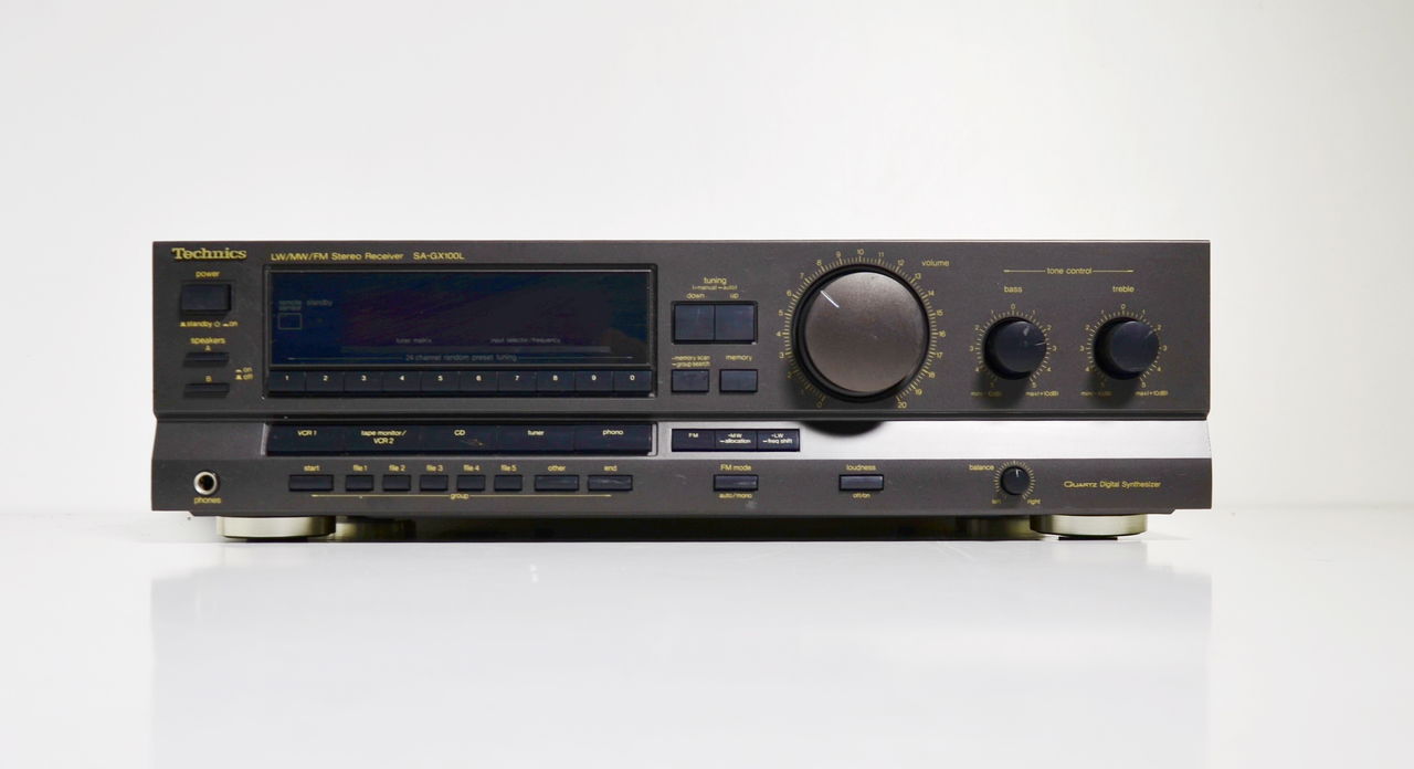 Technics SA-GX100L stereo receiver Made in Japan foto 4