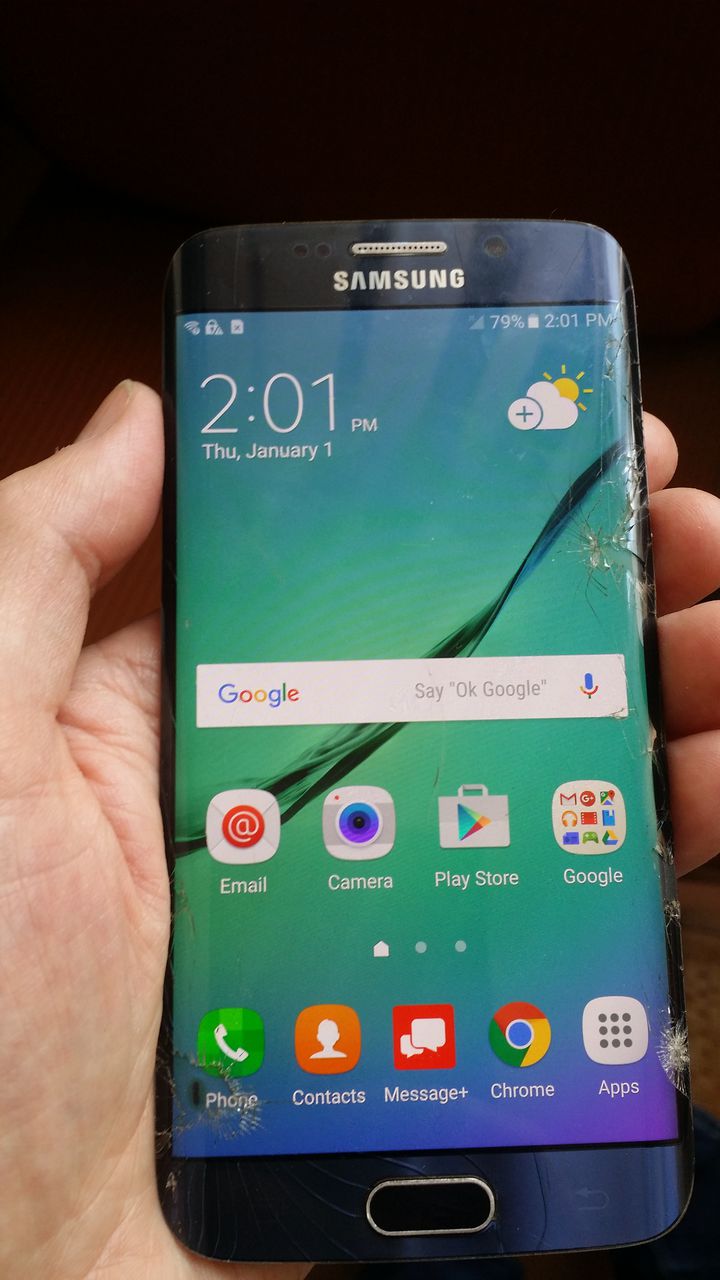 Samsung Galaxy S6 Edge @ S6 Edge Plus - на запчасти (без платы)