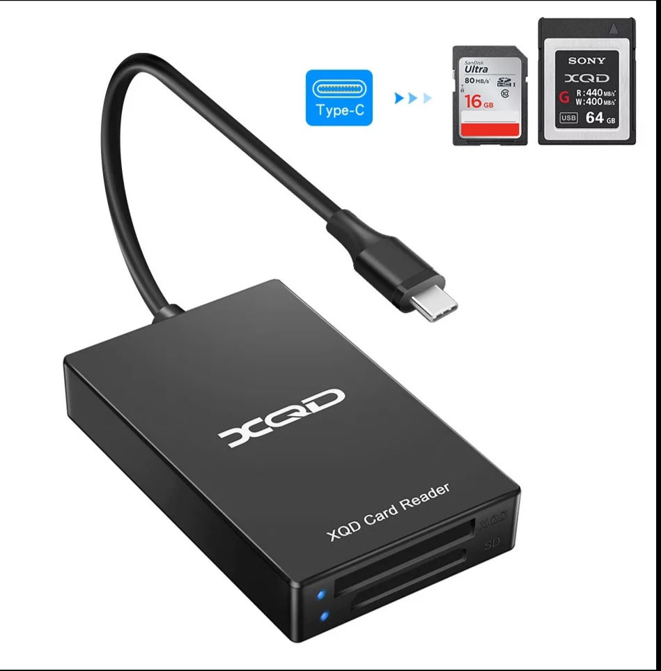 XQD card reader foto 3