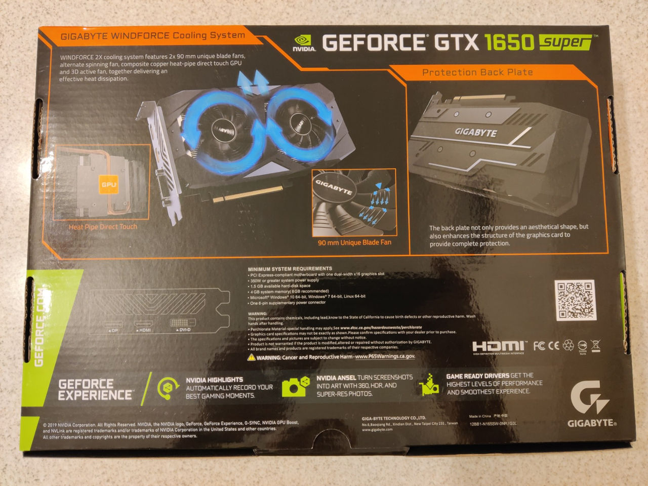 Gigabyte GTX 1650 Super foto 4