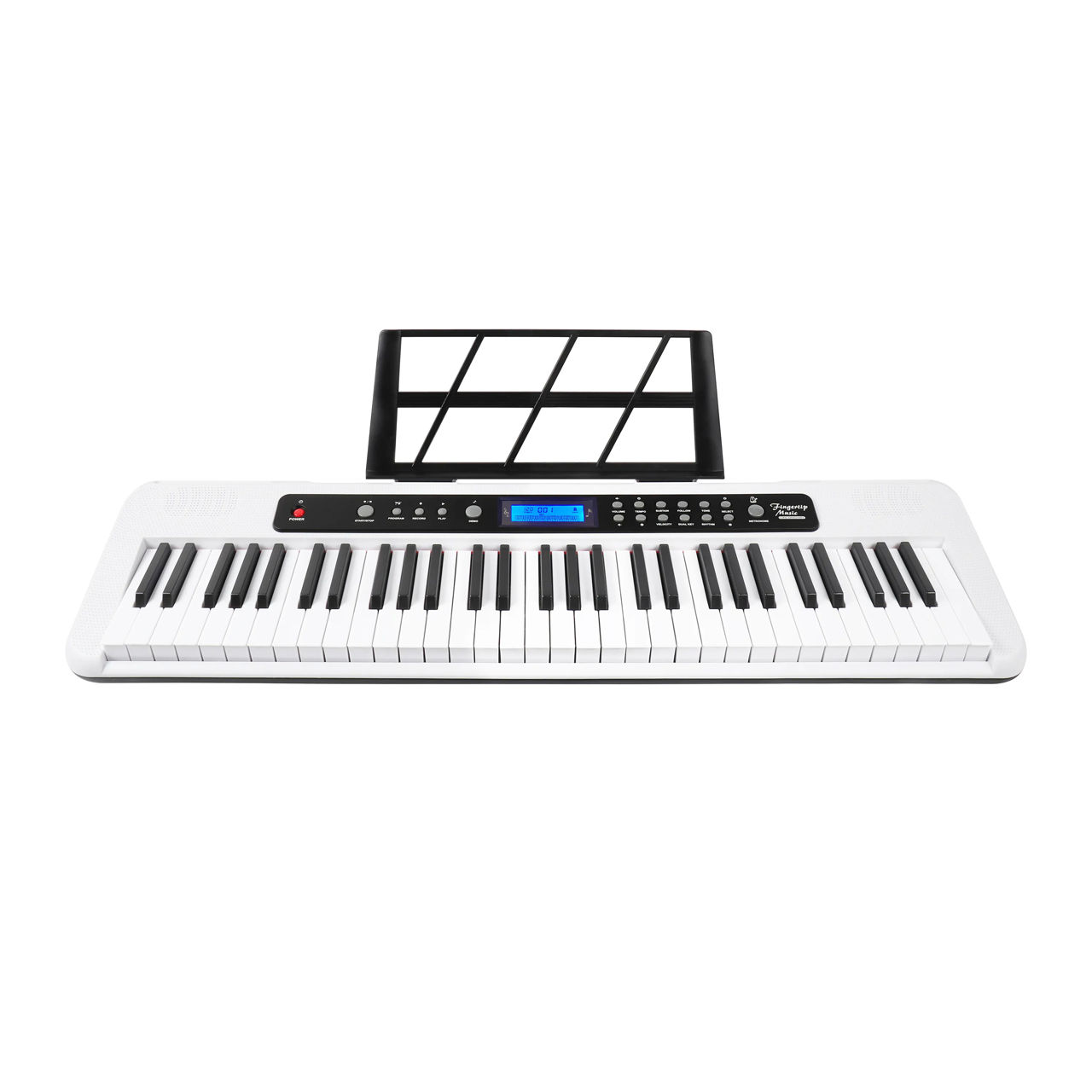 Синтезатор ADMUSIC B681 LCD White Динамический (Новые, Гарантия, Рассрочка. Бесплатная доставка) foto 0