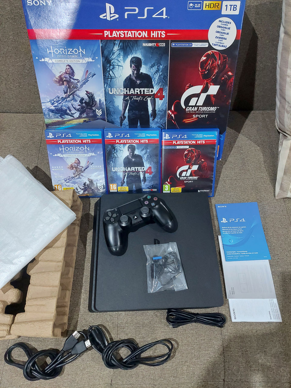 Приставка Sony Ps5 1216 Digital Disc Slim New PRO FAT Aккаунты подписки PS Plus EA Play аксессуары foto 9