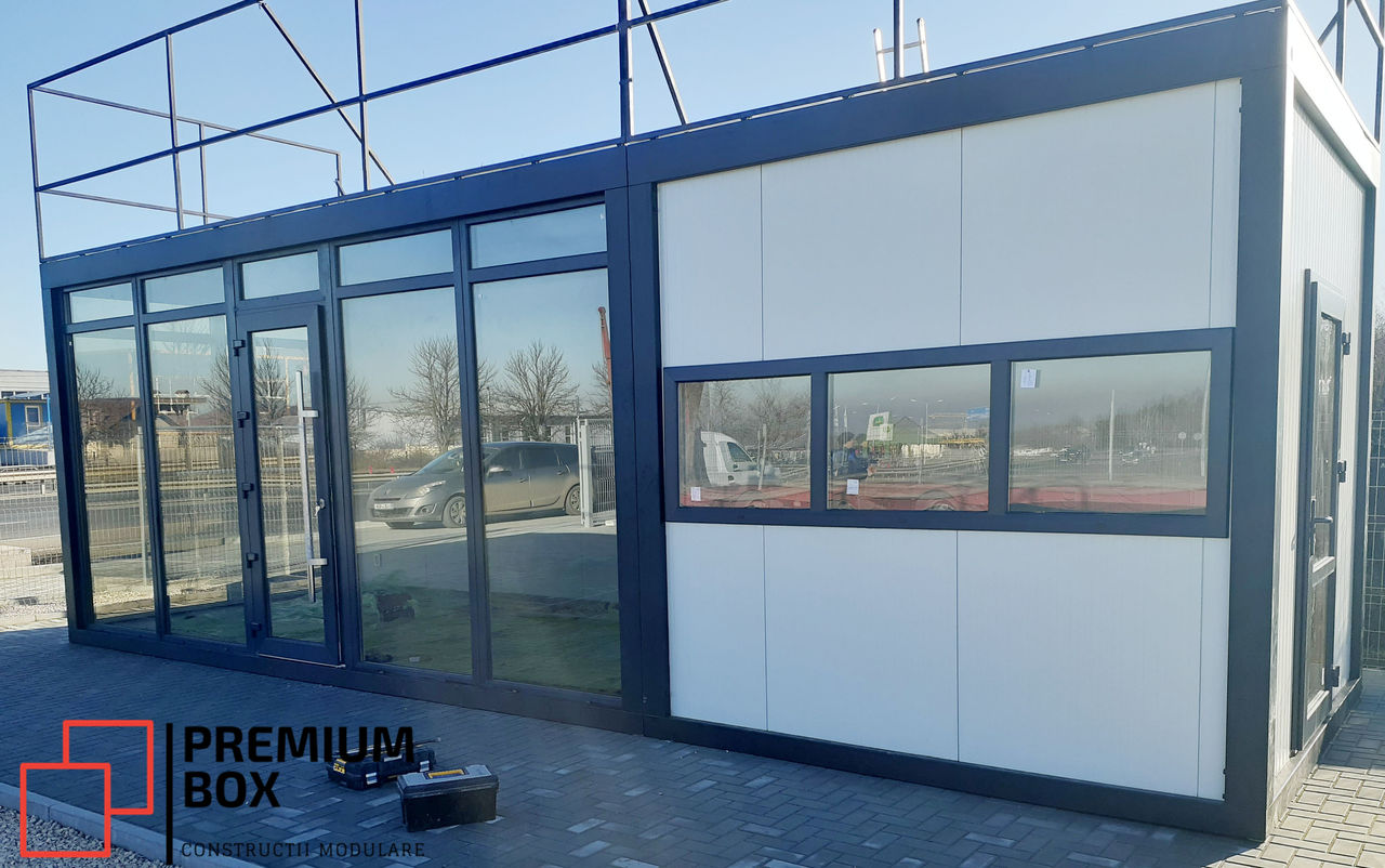 Oficiu Vânzări. Construcție modulară 9000x3000 formată din 2 module. foto 4