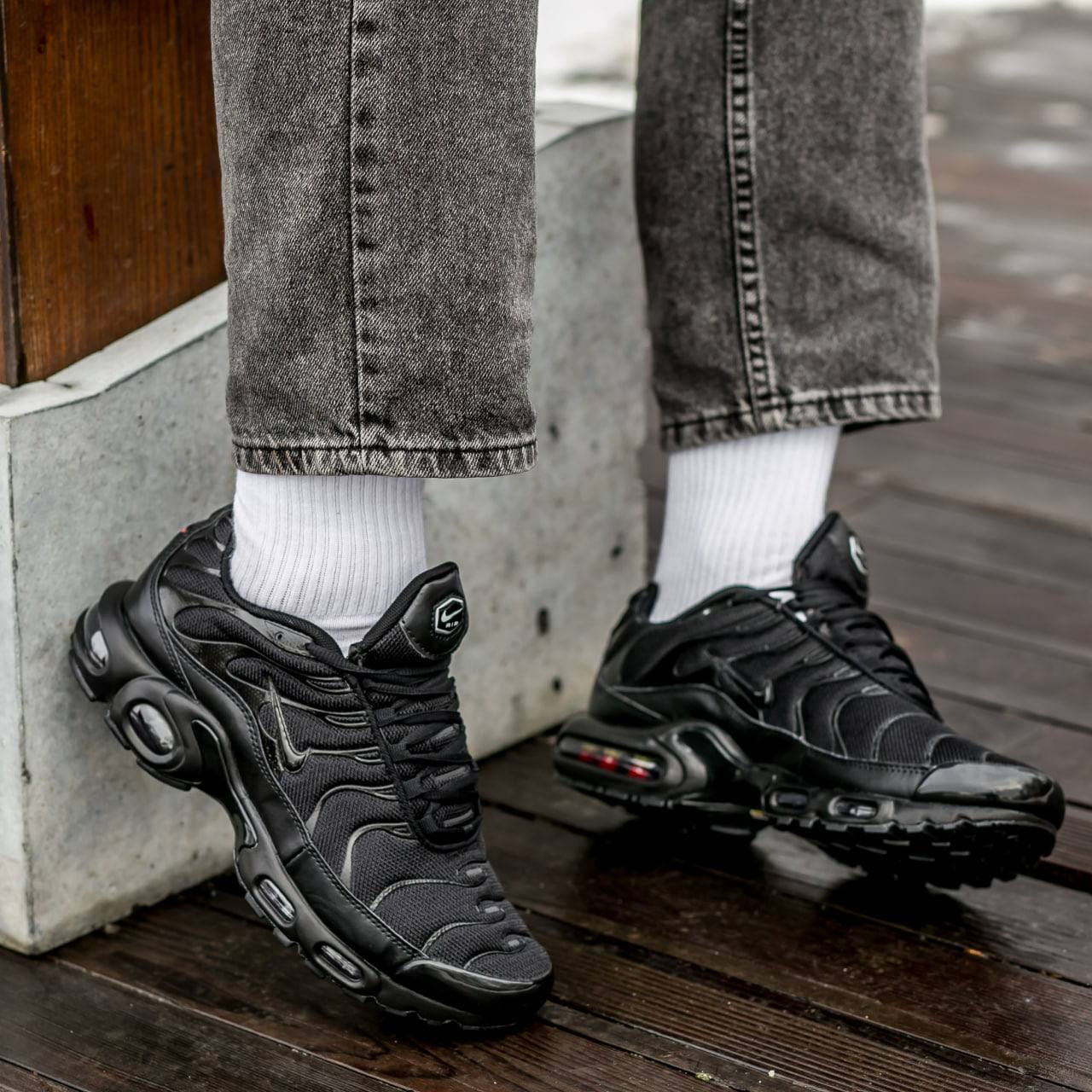 Nike Air Max Tn Full Black foto 5