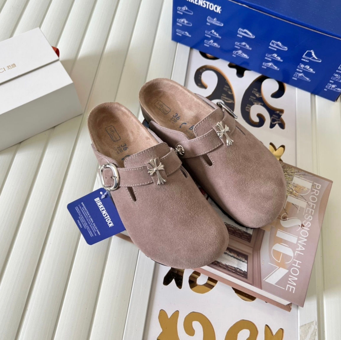 Birkenstock Chrome Hearts foto 3