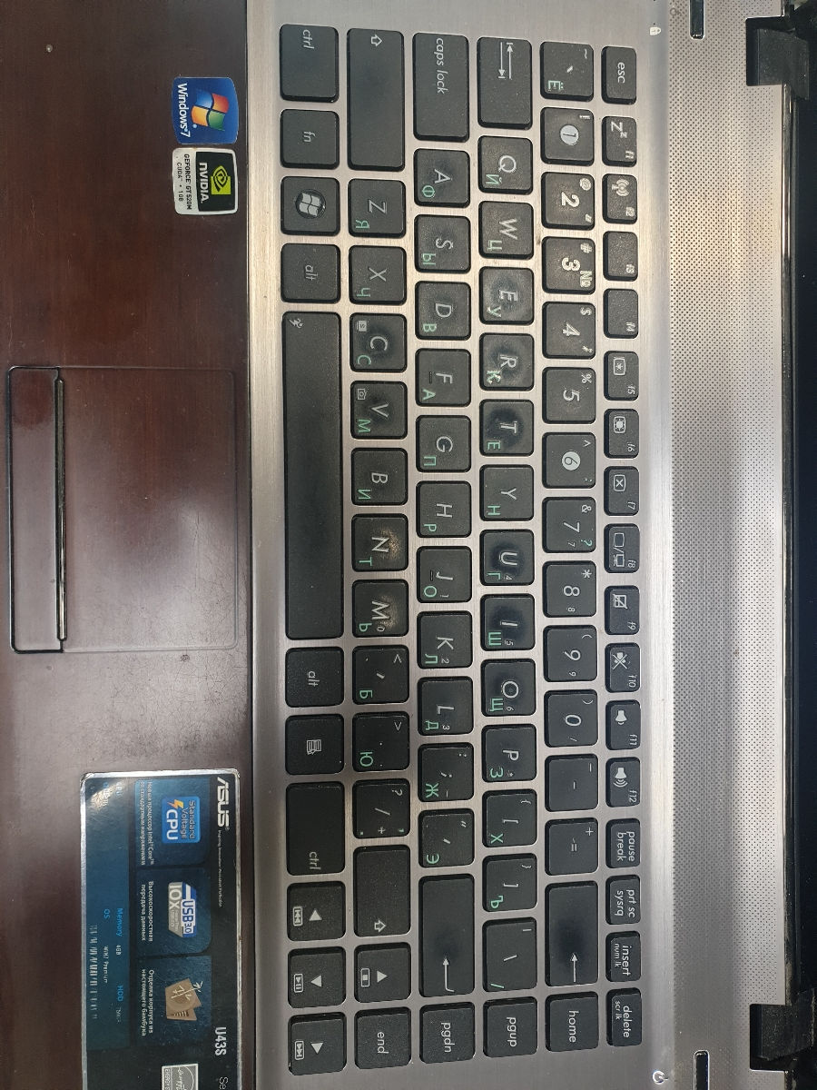 Ноутбук Asus u43s intel i5 фото 4