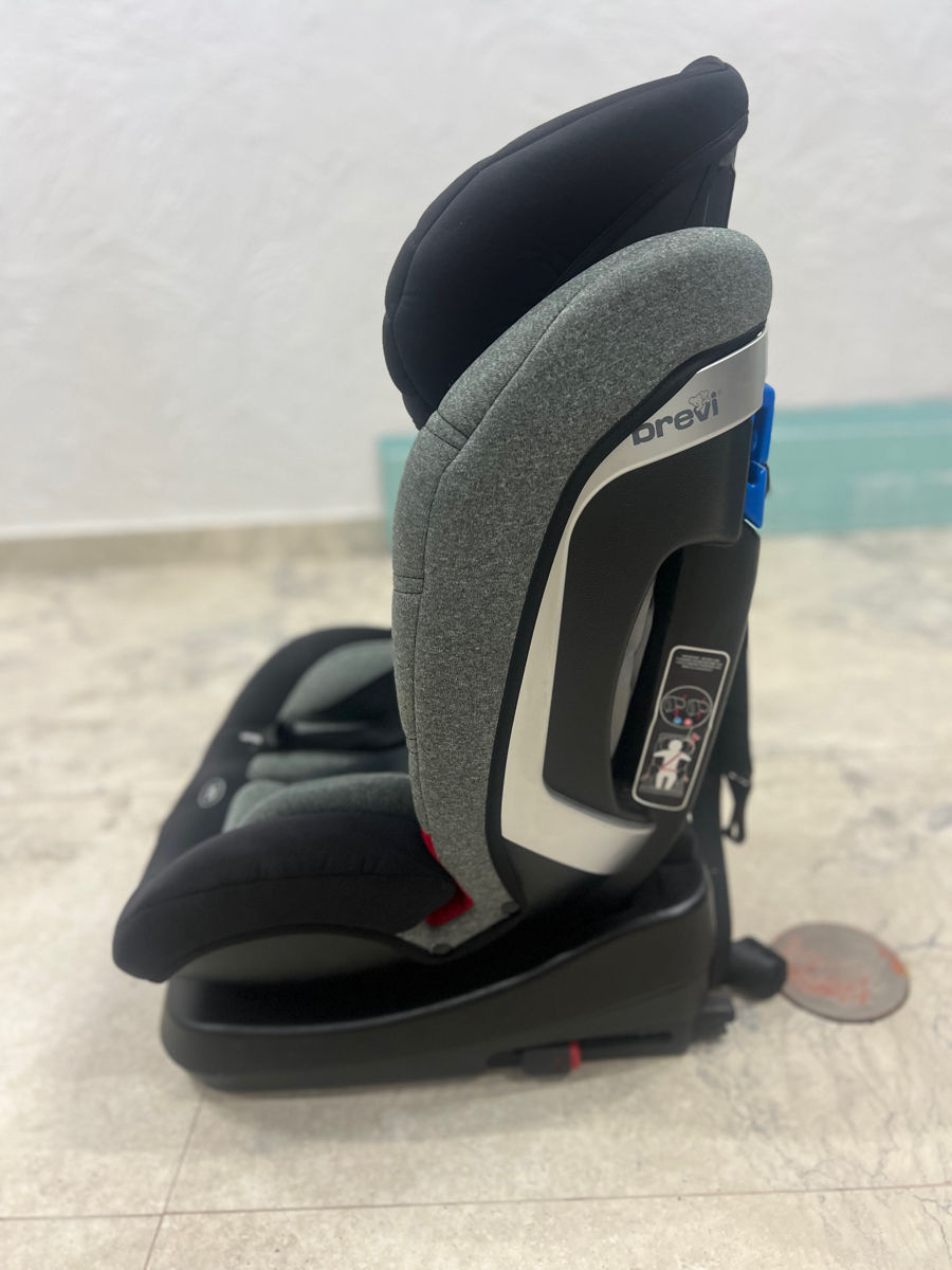 Автокресло Brevi Kimi Isofix 0-25 кг чёрный фото 3