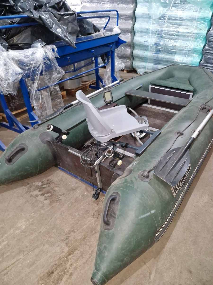 Лодка пвх Колибри км330д. Мотор Tohatsu 6hp 4такта фото 4