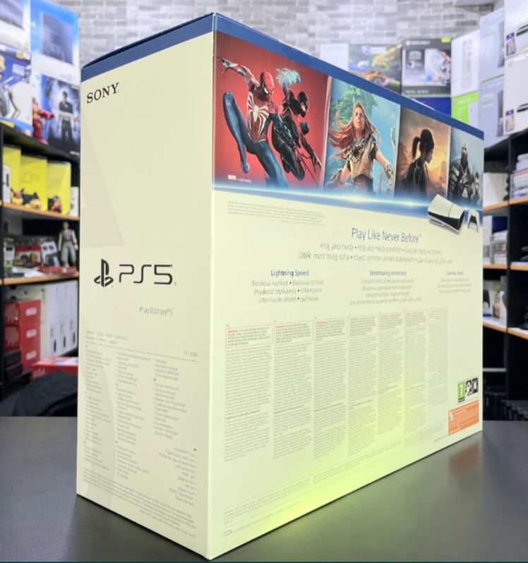 Приставка Sony Ps5 1216 Digital Disc Slim New PRO FAT Aккаунты подписки PS Plus EA Play аксессуары foto 3