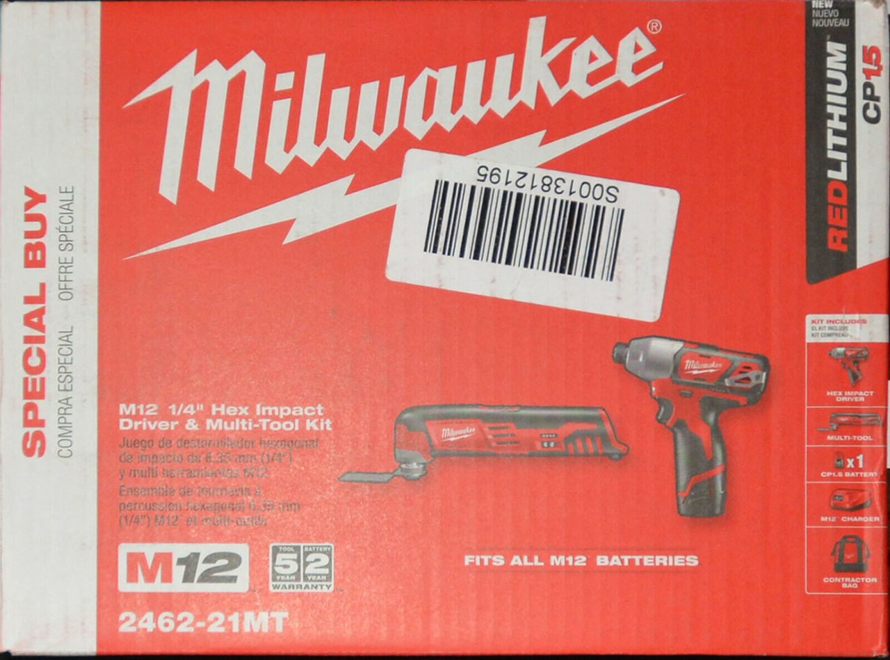 Набор аккумуляторного инструмента Milwaukee 2462-21MT foto 1