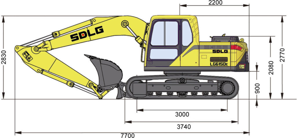 Габариты экскаватора. SDLG e6150f. Хёндай 300 гусеничный экскаватор габариты. Экскаватор гусеничный SDLG e6150f габариты. Экскаватор JCB 170 гусеничный габариты.