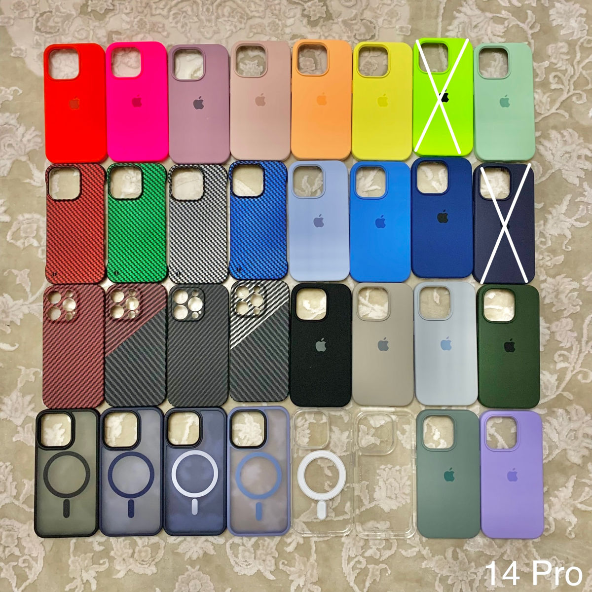 Huse iPhone 16 15 14 13 12 11 Pro Max Plus / MagSafe Case / sticle protecție / чехол для iPhone foto 5