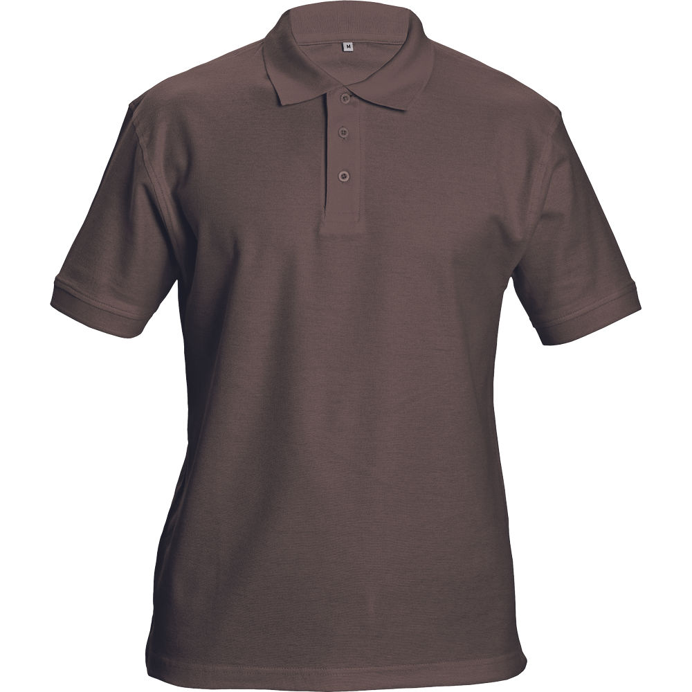 Tricou polo Dhanu - Castaniu (Chestnut) / Рубашка Поло Dhanu - Каштановый (Chestnut) foto 0