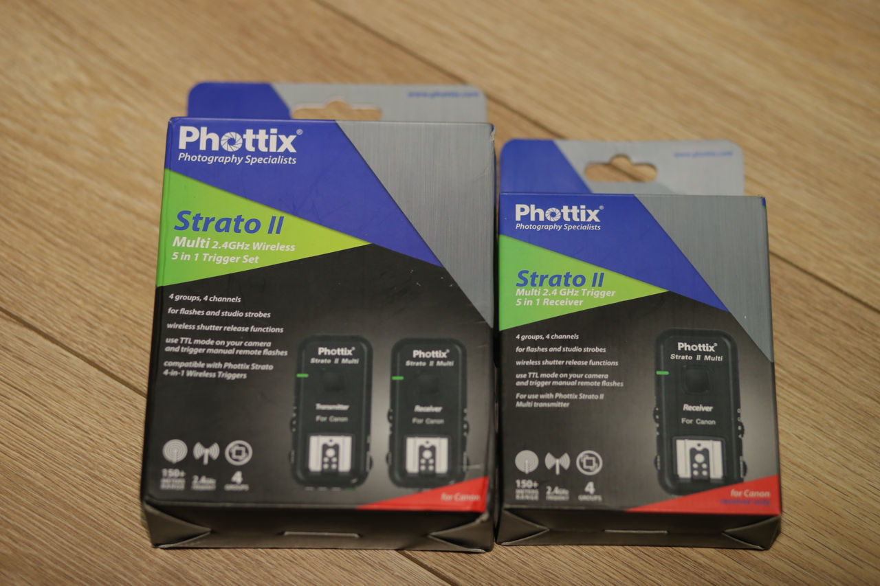 Phottix Strato II 5in 1 Trigger Set (Canon) foto 2