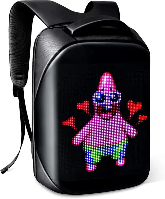 Rucsac LED ecran  foto 0