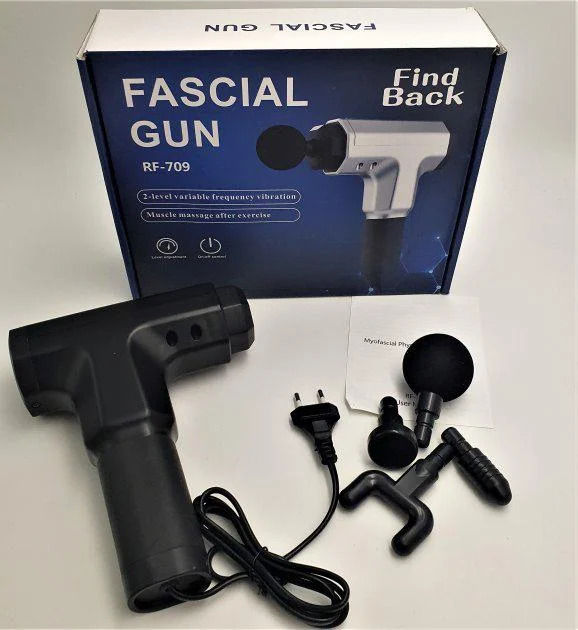 Masajor muscular Fascial Gun foto 2