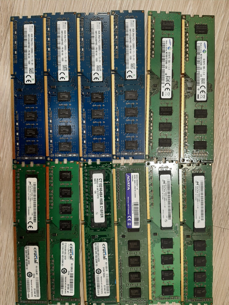 Vând memorii Ram pentru Calculator de masa, DDR 3, DDR 4 foto 4