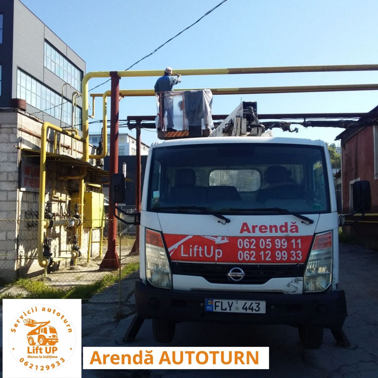 Servicii autoturn (вышка) Chirie pe ora  in Chisinau 28 metri фото 14