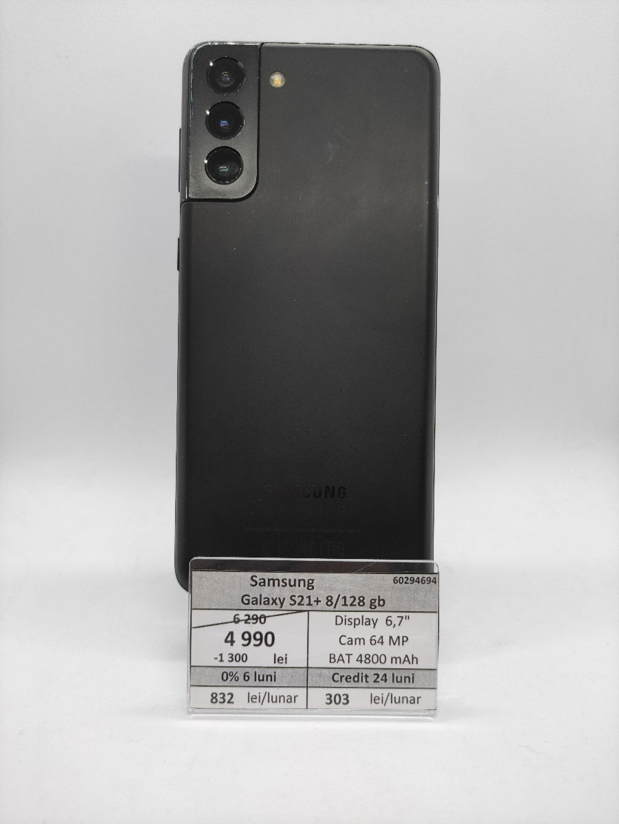 Samsung Galaxy S21+ 8/128 Gb 4990 lei фото 0