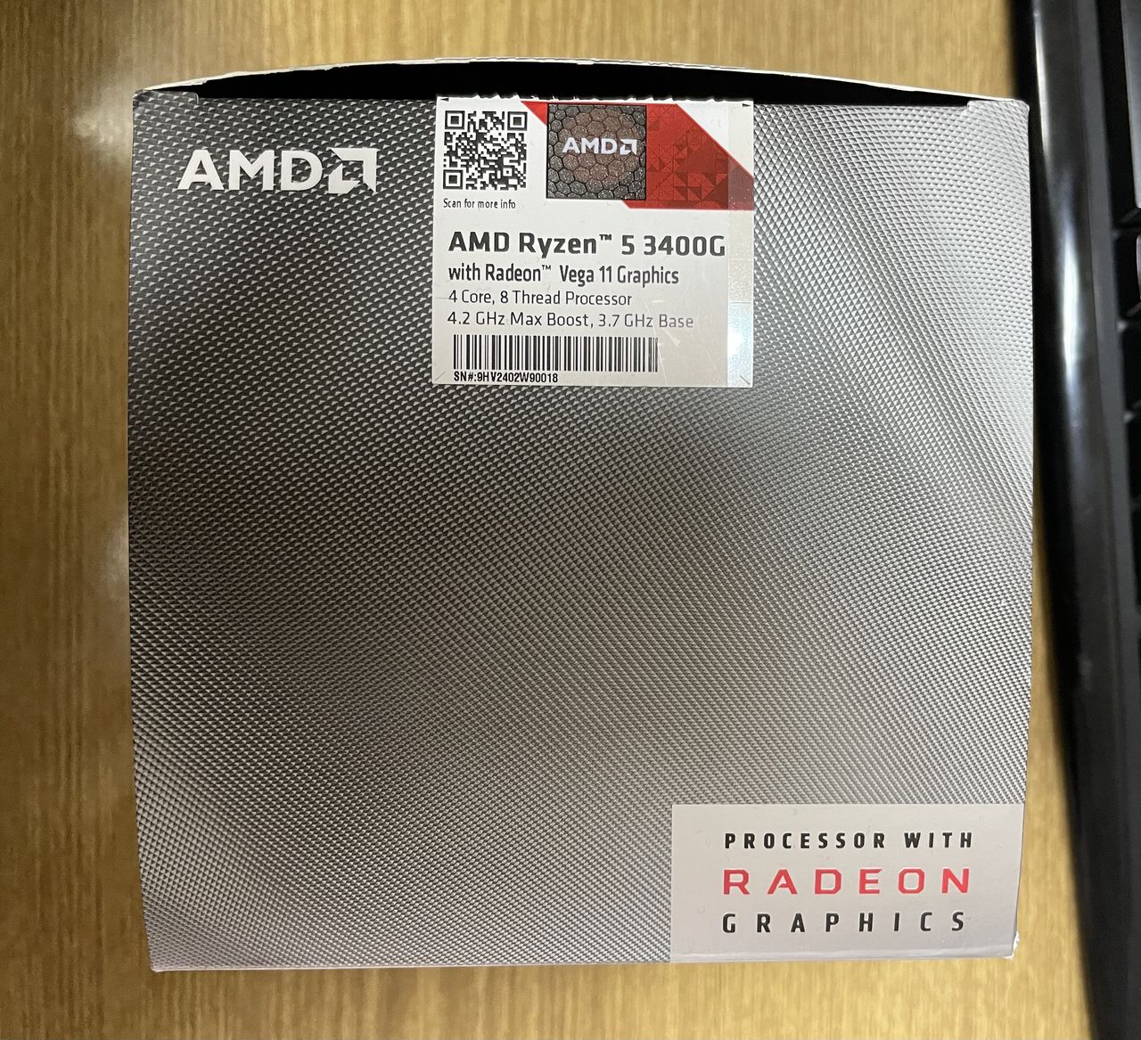 Процессор amd ryzen 5 3400g box