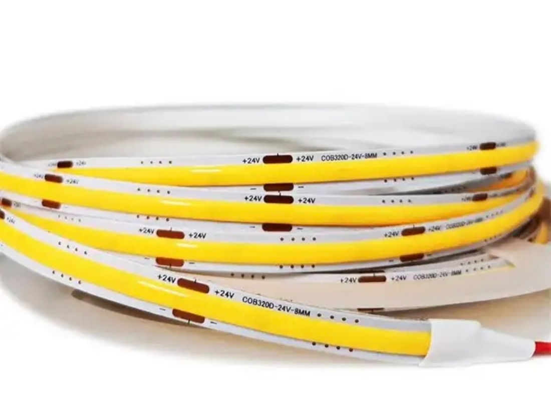 Banda led 220V COB,alb,alb-cald,albastru,rosu,verde. foto 6