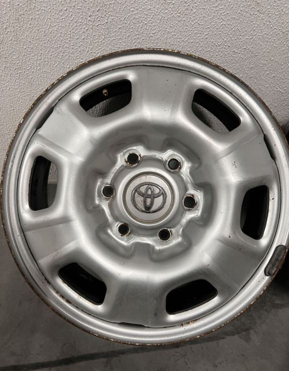 Штампованные диски R17, 6x139.7, ЦО 106.1, 6J - Toyota Hilux / Land Cruiser Prado... Mitsubishi и др фото 1