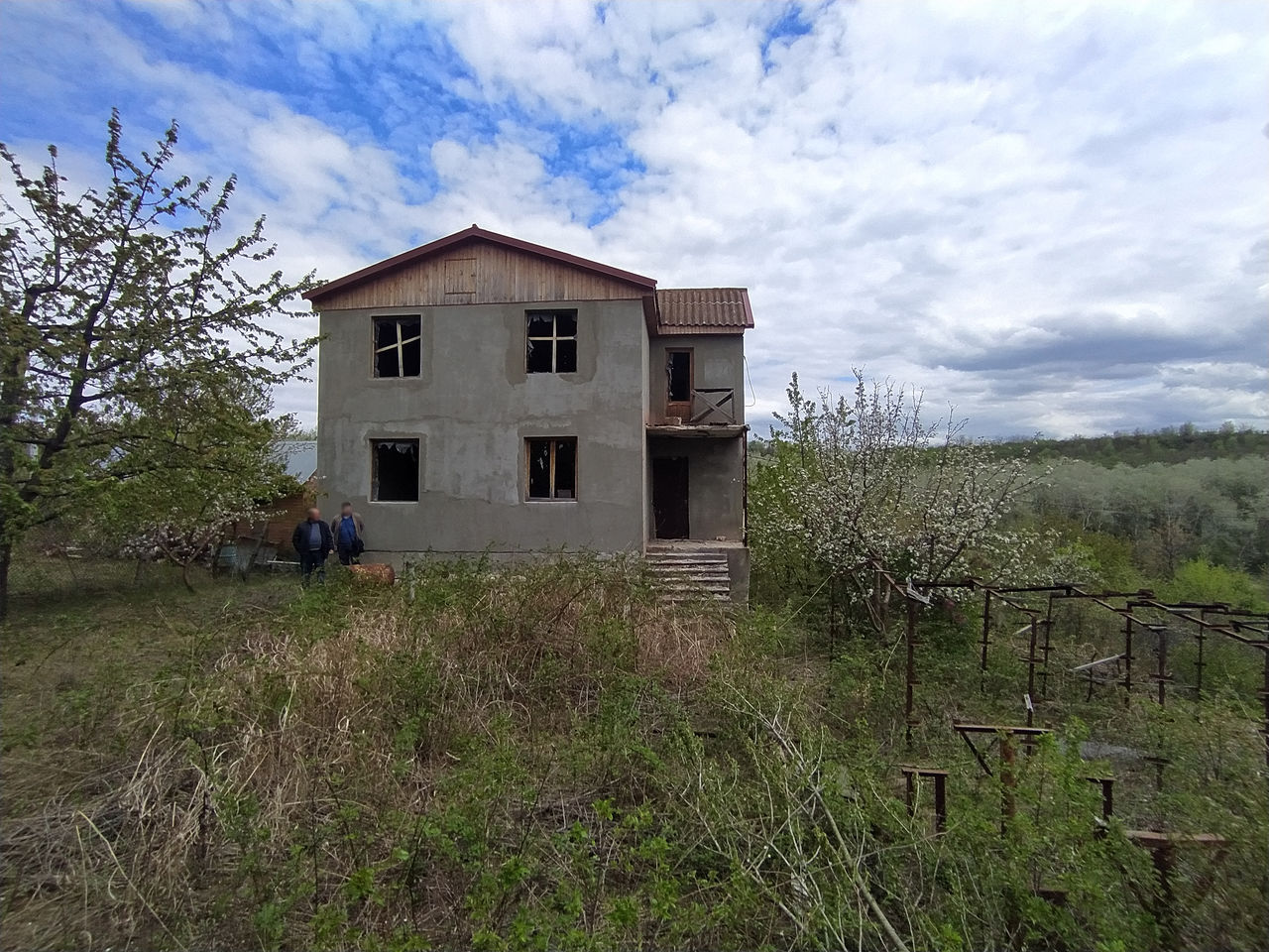 Недостроенный дом дача в пригороде Кишинева