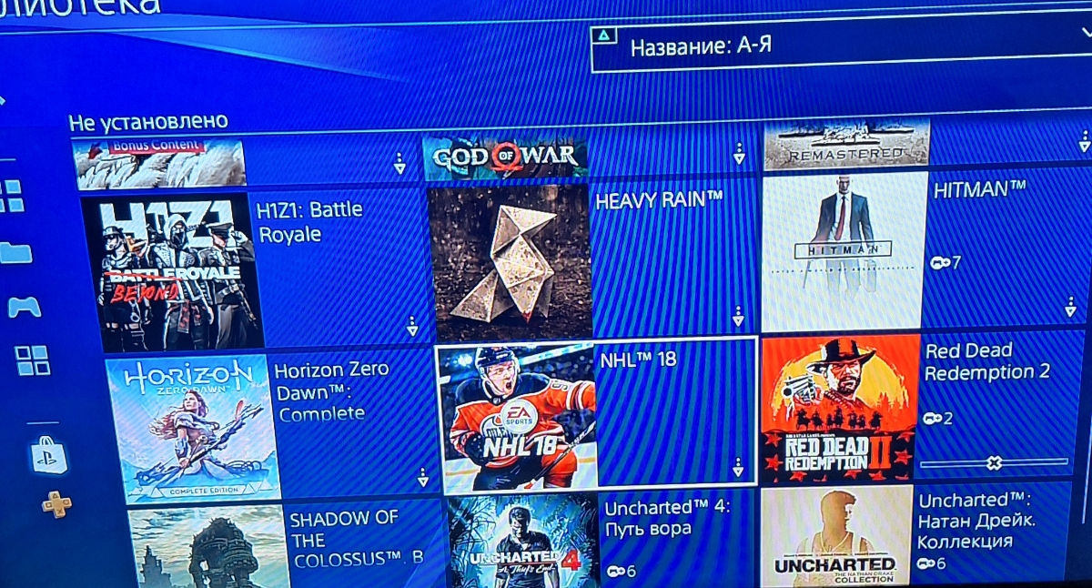 Аккаунт Ps4/Ps5 с кучей топовых игр UFC 3, RDR2, LOU1/2, CTR, GOW 3/4 ...