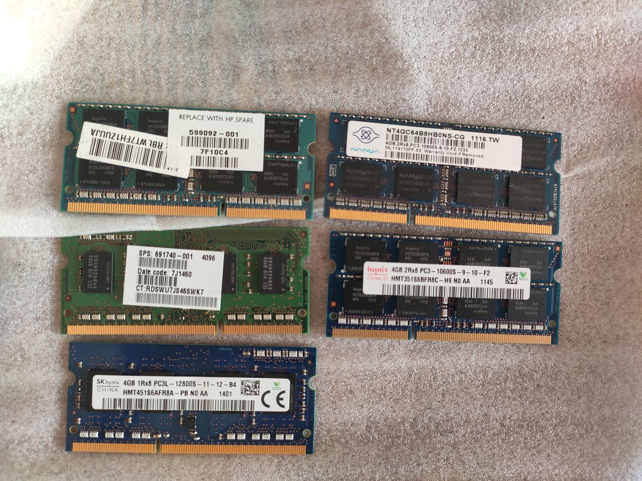 Продам Hdd и оперативную память для ноутбука б/у в хорошем состоянии.