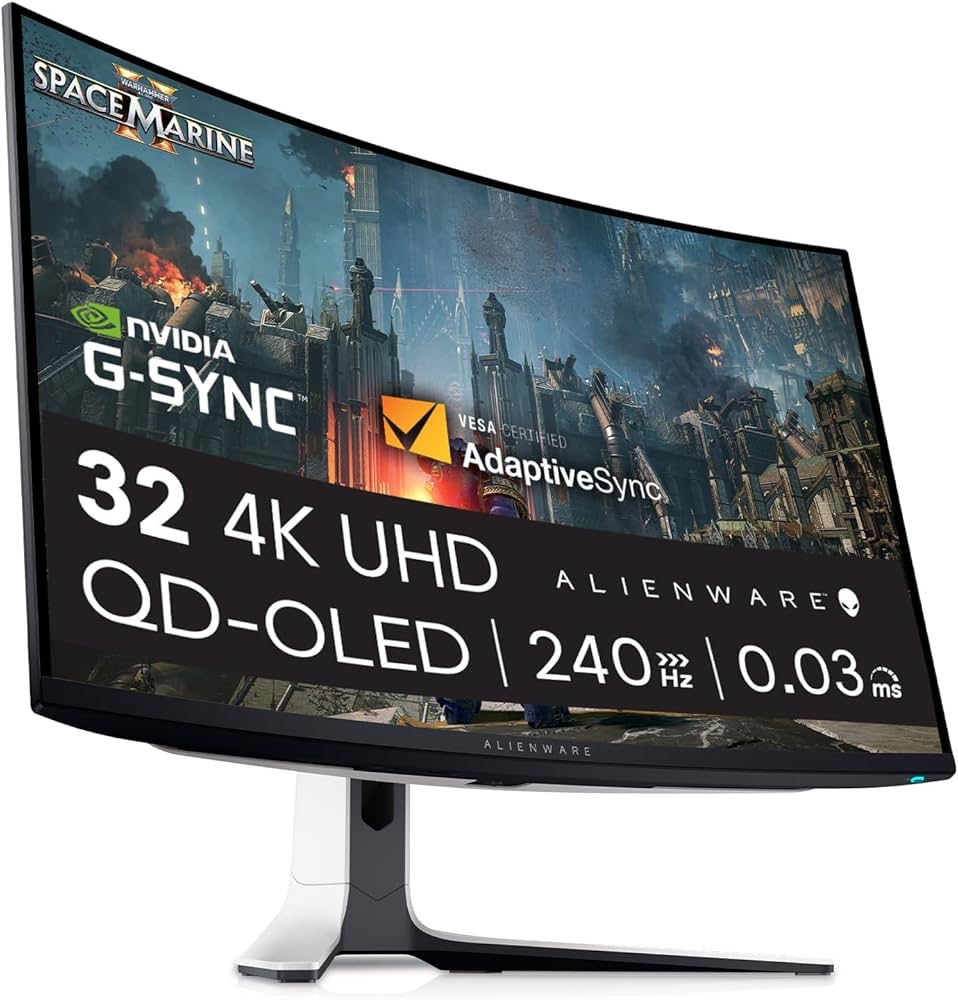 OLED Alienware 240GHZ Gaming DELL AW3225QF, 3840x2160 4K foto 1