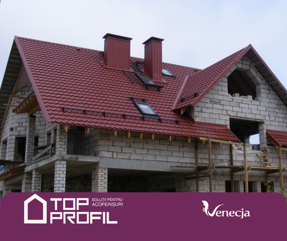 Țiglă metalică modulară poloneză - Veneția foto 7