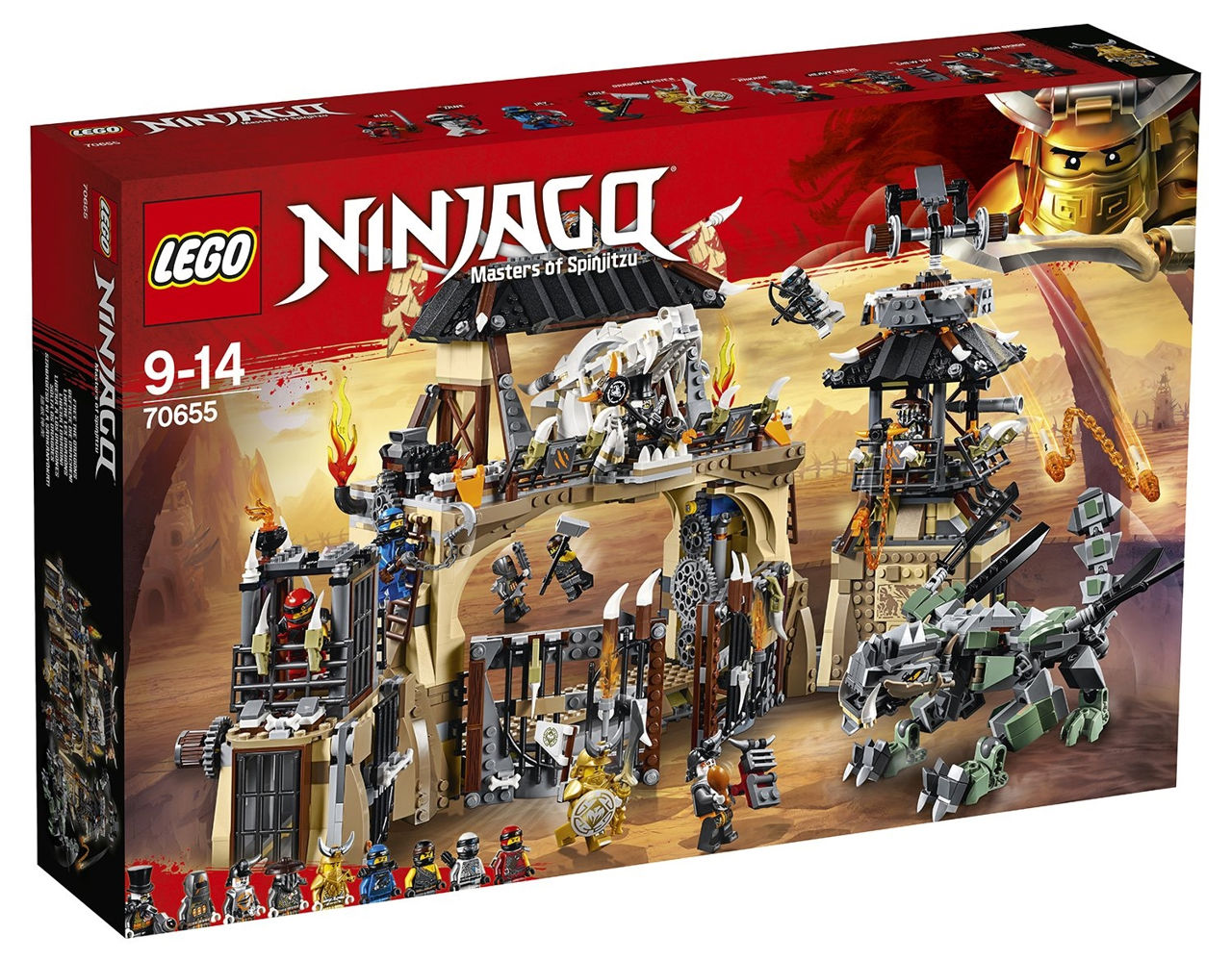 Lego Ninjago 70655 - Dragon Pit foto 0