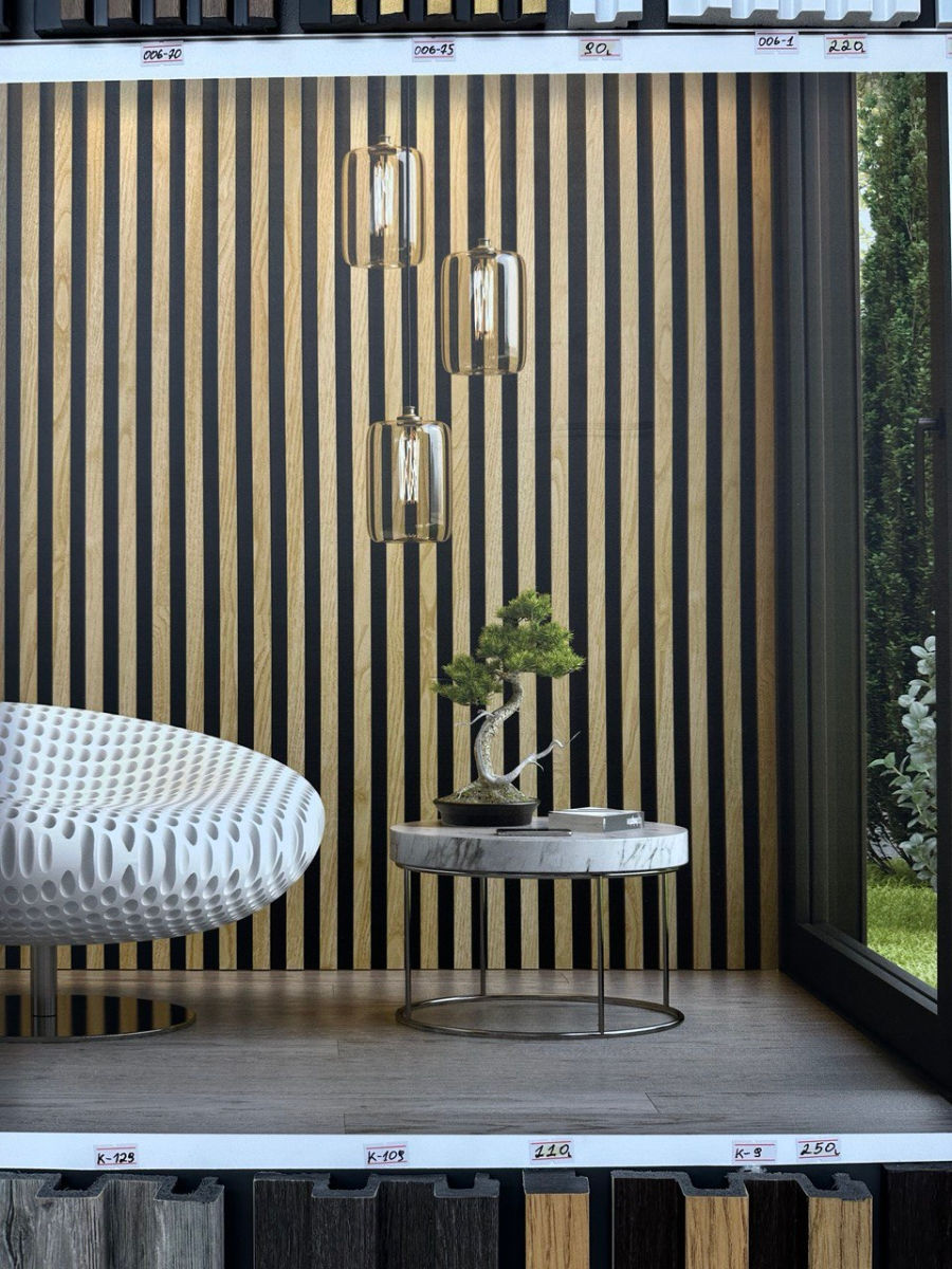 Lamele decorative in Chișinău, настенные панели в Кишиневе, декоративные ламели foto 5