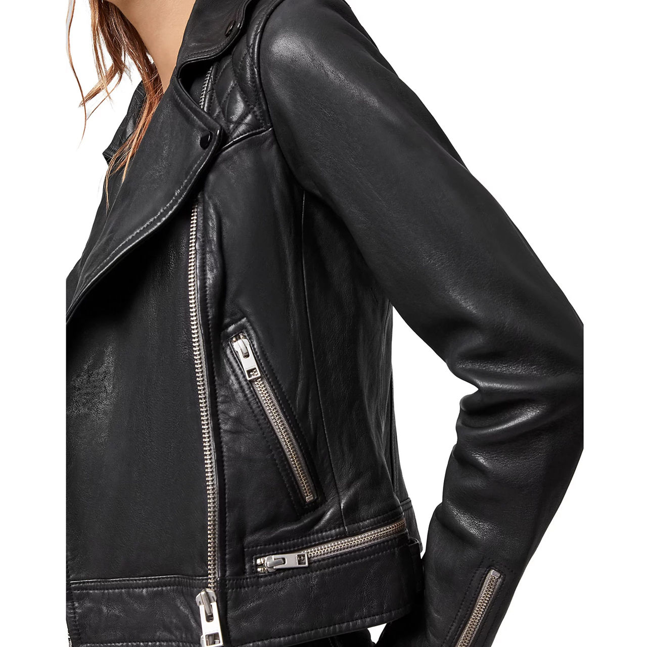 Allsaints косуха кожаная M foto 4