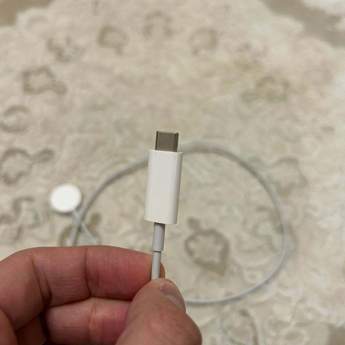 Original Apple Watch Charger Type C / Încărcător Apple Watch Original foto 1