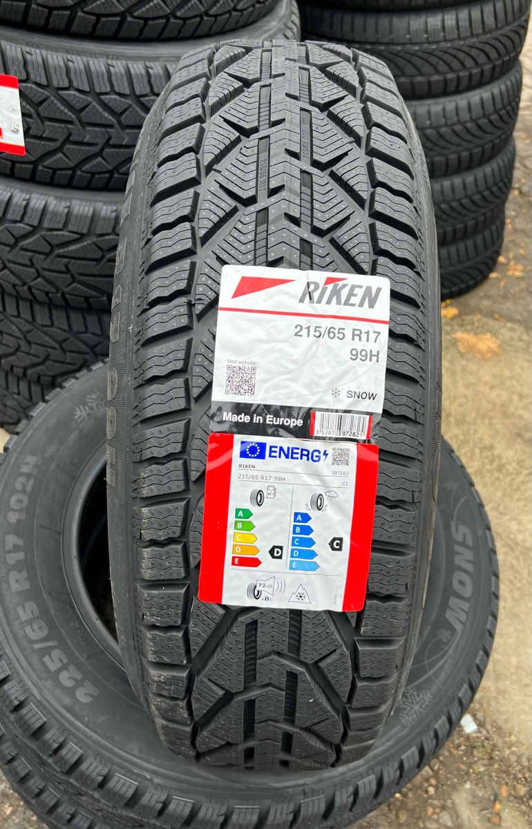 215/65 R17 Riken Snow (Michelin Group)/ Доставка, livrare toata Moldova foto 0