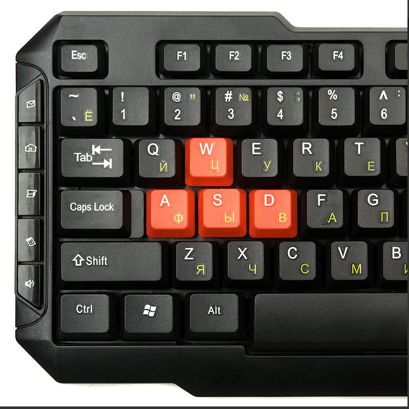 Multimedia keyboard Dialog Multimedia KM-015U Black-Red / Клавиатура / Tastatura foto 1
