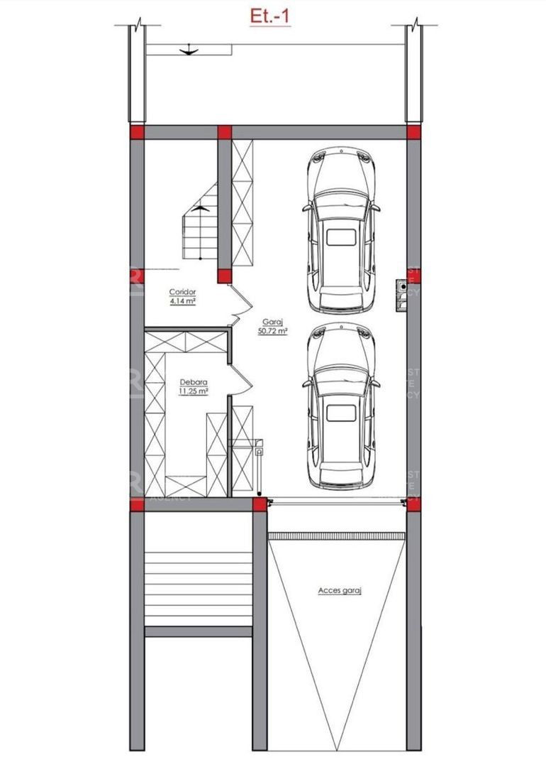 Vânzare, townhouse, 3 nivele, 6 camere, str. Salcîmilor, com. Stăuceni foto 10