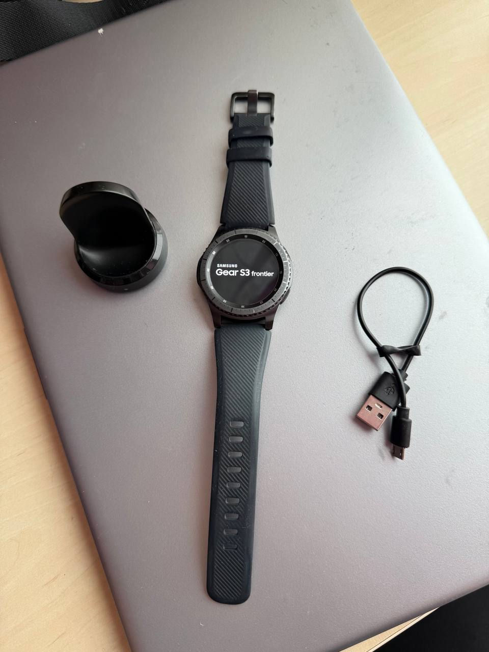 Ceas Smartwatch Samsung Gear S3 Frontier 46mm foto 1