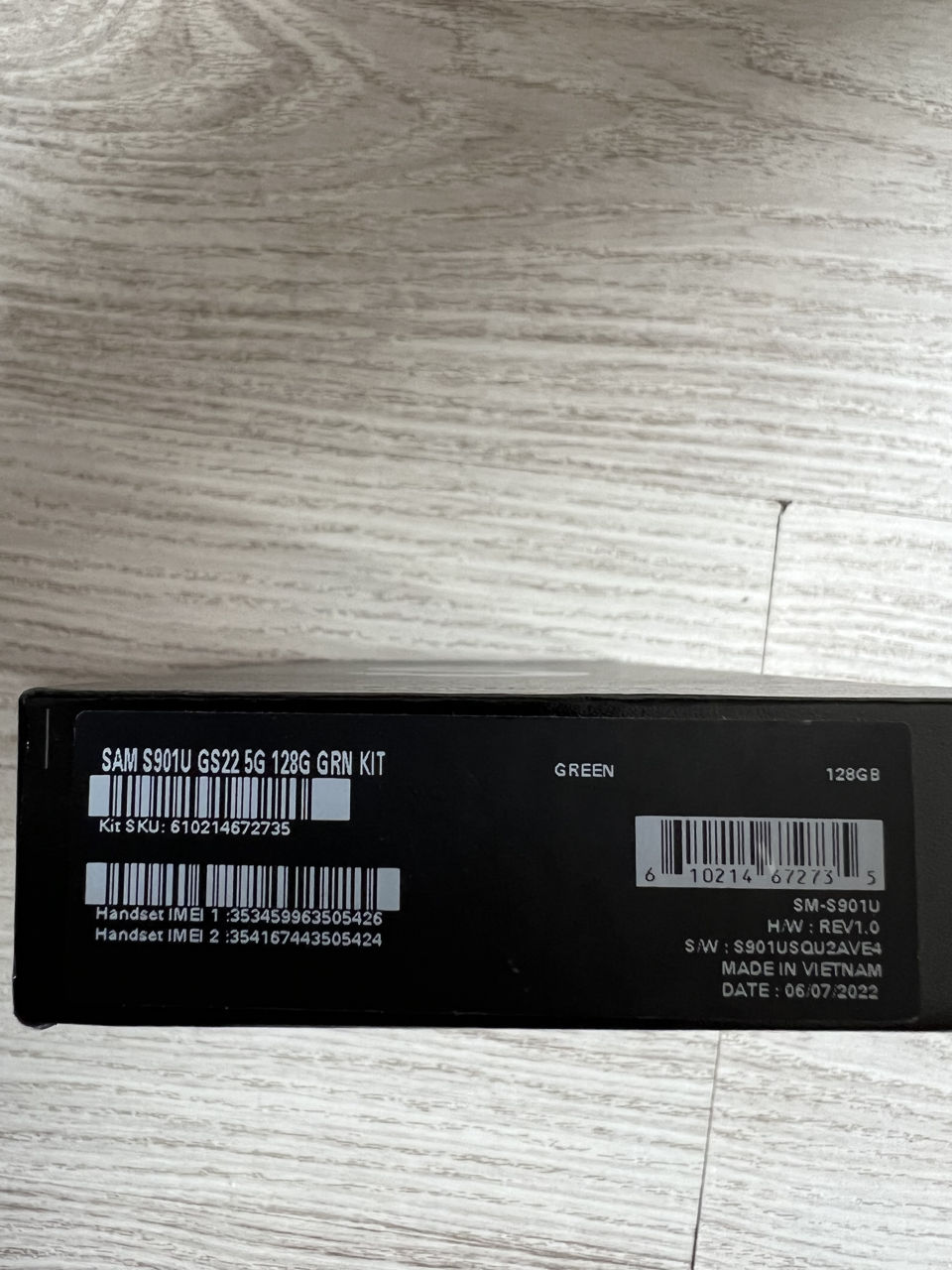 Samsung Galaxy S22 Green 128 GB
